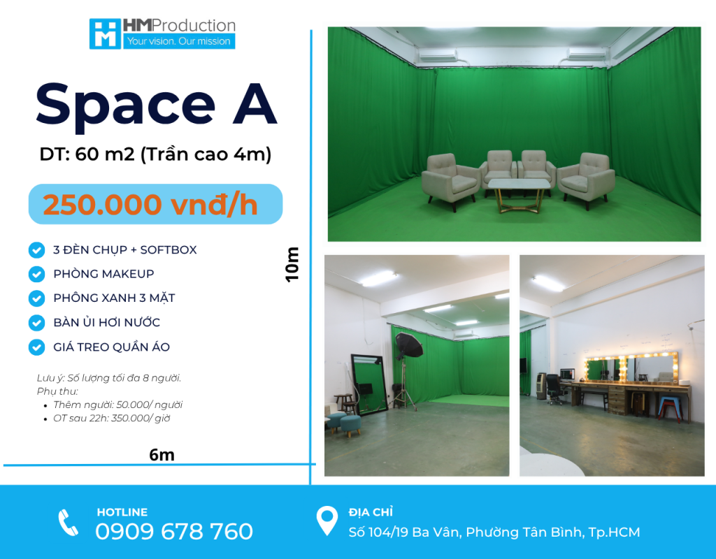 Cho thuê studio chụp ảnh